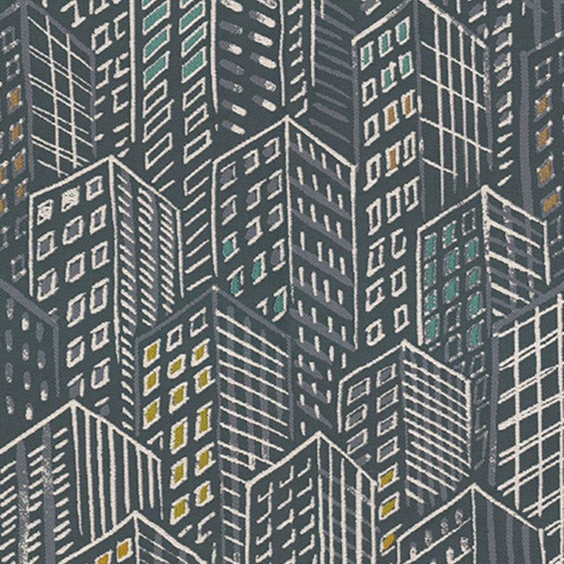 Brentano Cityscape Fabric Perigold